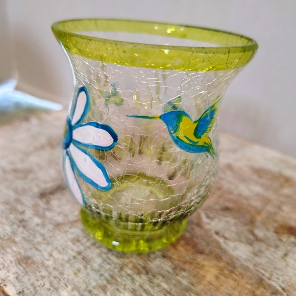 Rare Vintage Yankee Candle Holder Hummingbird - Picture 1 of 3